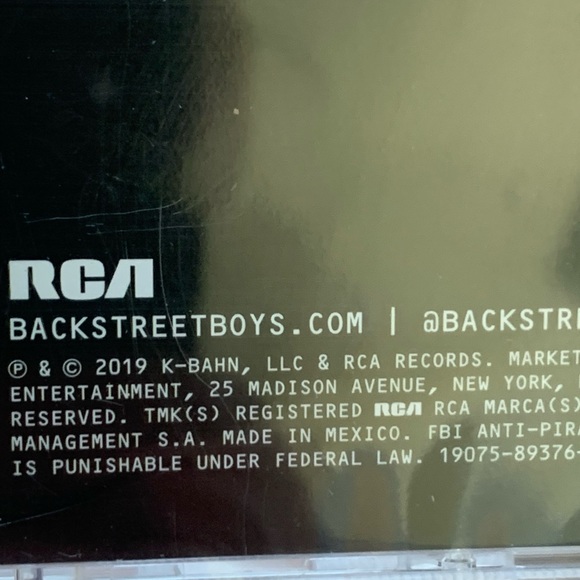 3/$25 Backstreet Boys DNA Audio CD 2019 Brand New - Picture 4 of 5
